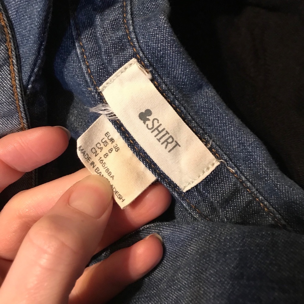 Jean button up - Picture 3 of 3